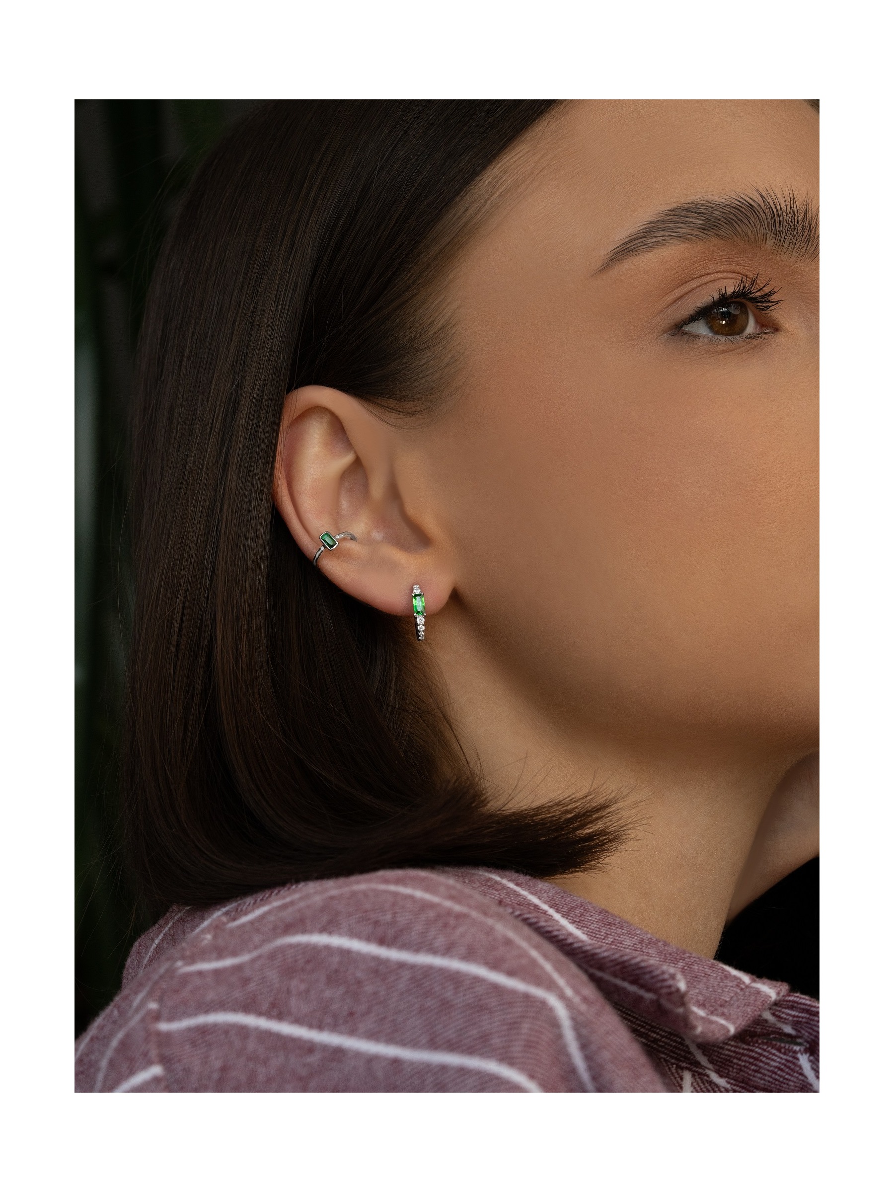 Серьги Изумрудная Империя