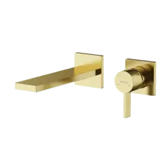 Смеситель для раковины Sancos Linn SC9021BG брашированное золото