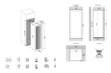 Шкаф винный Dunavox DVN-109.291DB.TO