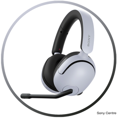 WH-G500W беспроводные полноразмерные наушники Sony INZONE H5 белые