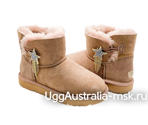 UGG MINI BAILEY BUTTON STAR AMBERLIGHT