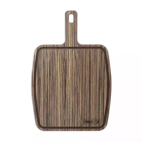 Доска разделочная с ручкой 25х36см ComposeEat Fashion зебрано натуральный