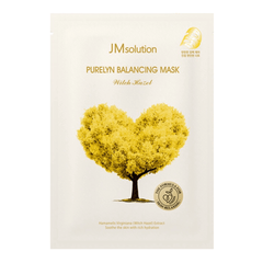 Тканевая маска балансирующая JMSOLUTION Purelyn Balancing Mask Witch Hazel