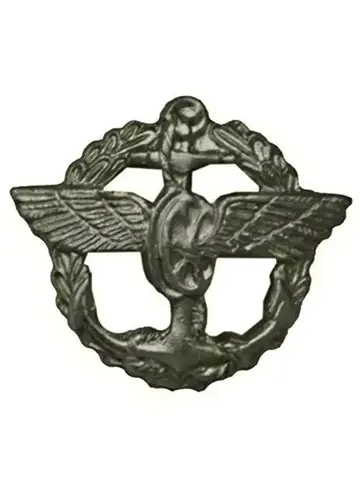 Эмблема петличная ВОСО старого образца металл полевая