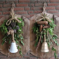 Колокольчик металлический, для декора и творчества, размер 4 см, цвет серебряный, набор 5 шт.