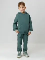 джемпер  для мальчика  КР 302803/темный малахит к626