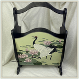 Газетница напольная Белые цапли