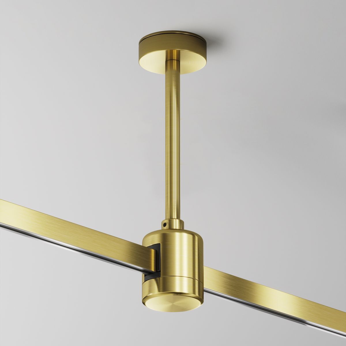 Крепление потолочное Short с прямым коннектором питания Maytoni Flarity TRA156C-IPCL1-BS