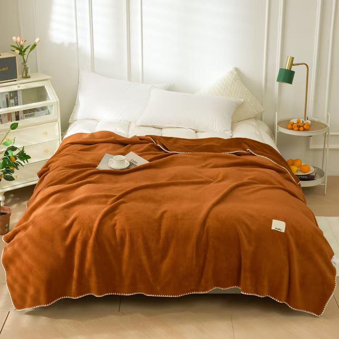 ZEPHYR HOME Плед 200х230 Велюр Кирпичный