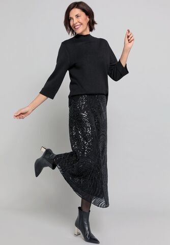 Bianca Юбка вечерняя, украшенная пайетками