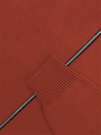 Толстовка на замке из шелка