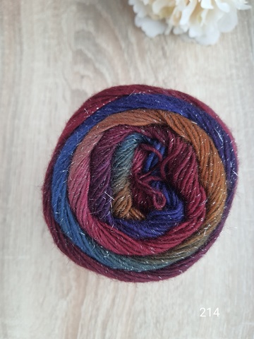 Lang Yarns Mille Colori Socks and Lace Lux 214