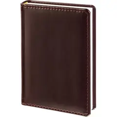 Ежедневник датированный 2026 АТТАСНЕ А6, 176л, 110х155мм Каньон, бордовый