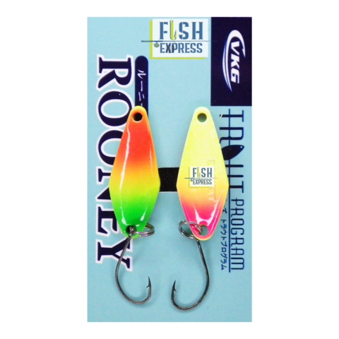 Блесна колеблющаяся на форель VKG ROONEY 2.2гр #019