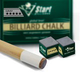 Мел Startbilliards 5 звезд серый (72шт) фото №2