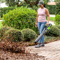 Воздуходувка Greenworks GD60ABK4 60V (209 км/ч) аккумуляторная, c АКБ 4 А/ч и ЗУ