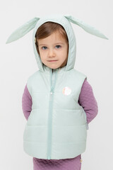 жилет  для девочки  ВК 35010/6 ГР