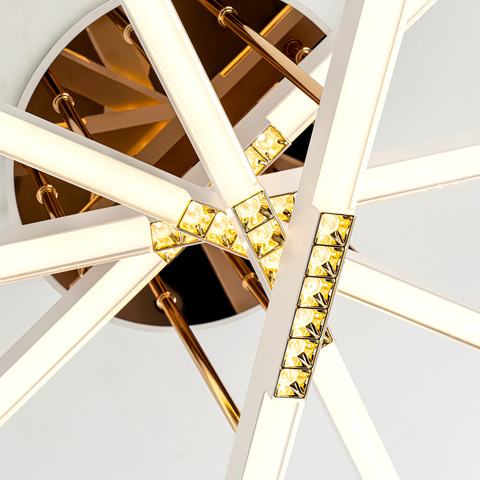 Потолочная светодиодная люстра Modelight MDL.9371.600CL WH