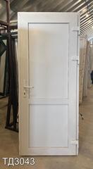 Дверь пластиковая входная Б/У 2050(в) x 870(ш)