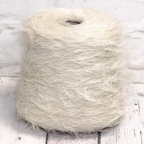 Мохер фасонный LUIGI BOLDRINI SUPERBAFFO 80 натуральный