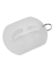 Комплект амбушюр с крючками и чехлом для Apple AirPods Pro 2(L) (белый)