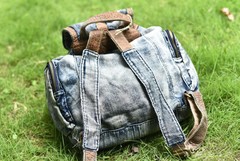 Джинсовый рюкзак C.L.B. Jeans