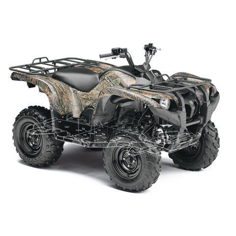 Пластиковая защита KTZ для квадроцикла Yamaha Grizzly 700 (2014-15)