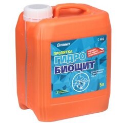 Грунтовка Оптимист ГидроБиощит для внутренних работ дерево 5л С402