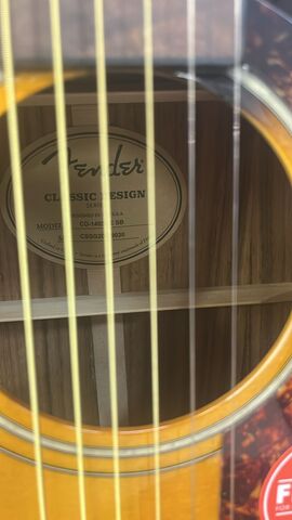 FENDER CD-140SCE DREAD SB W/CASE электроакустическая гитара, цвет санберст, в комплекте кейс