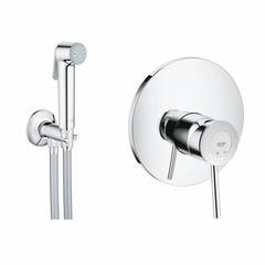 Комплект гигиенического душа со смесителем Grohe BauClassic 124902 фото