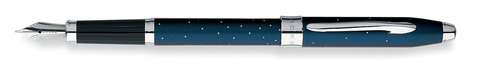Ручка перьевая Cross Century II, Starlight , Midnight Blue CT, F (AT0086-32FS)