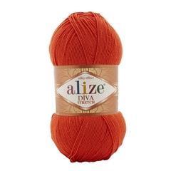 Пряжа Alize Diva Stretch цвет 037