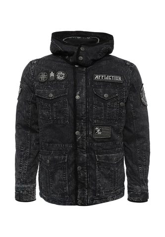 Afflction | Куртка мужская Hysteria 110OW201 перед