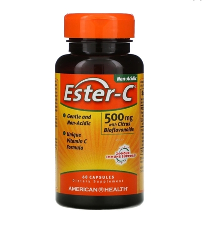 American health, Ester-C, 500 мг, 60 капсул