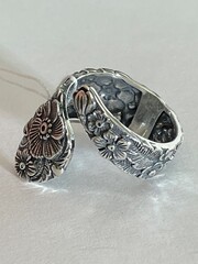 Лютики (кольцо из серебра)