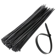 Хомут-стяжка для кабеля 3,6х200мм нейлон черный  (уп.100шт)
