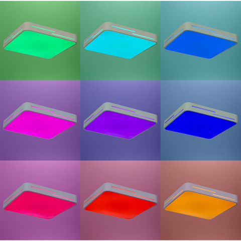 Потолочный светодиодный светильник Citilux Лайн CL724K95GL0 LED RGB