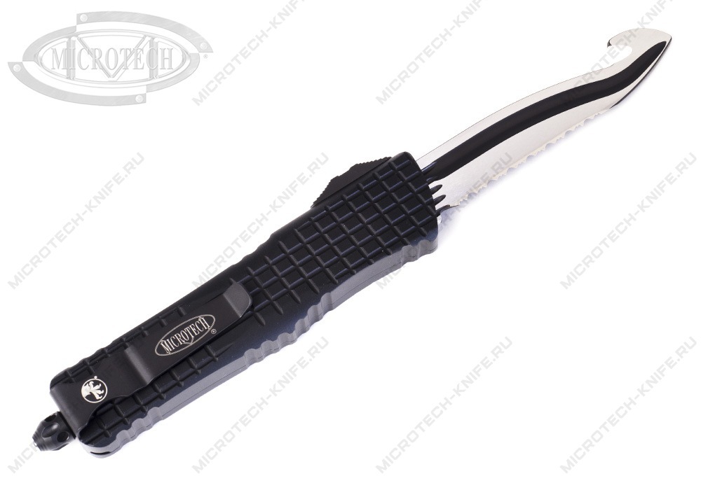 Нож Microtech Combat Troodon Black HS Rescue Tool 601-3THS - фотография 