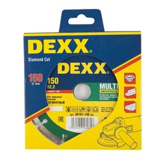 DEXX Multi Universal, 150 мм, (22.2 мм, 7 х 2.0 мм), сегментный алмазный диск (36701-150)