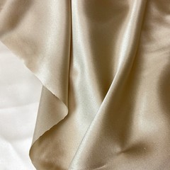 Шелк  атласный с эластаном золотой 1094