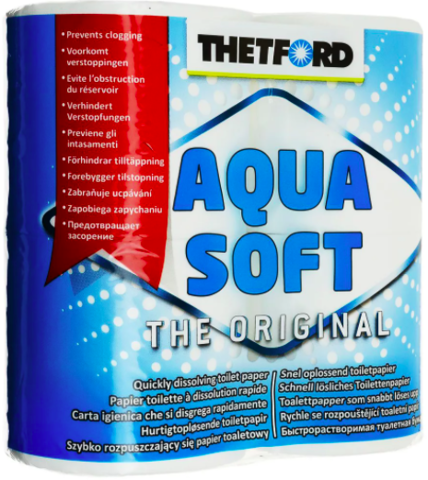 Туалетная бумага Aqua Soft (4 рулона)