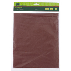 756207 Шлифлист на бумажной основе, P 600, 230 х 280 мм, 10 шт.,влагостойкий// Сибртех