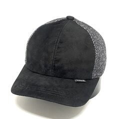 Бейсболка пальтовая ткань+замш/Denkor