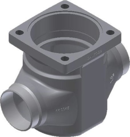 Корпус клапана Danfoss  ICV 65 027H6120