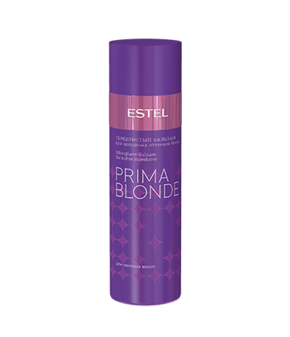 Серебристый бальзам для холодных оттенков блонд PRIMA BLONDE Estel Professional, 200 мл