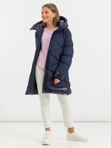 Синее стеганое пальто JAN STEEN до -25 °C