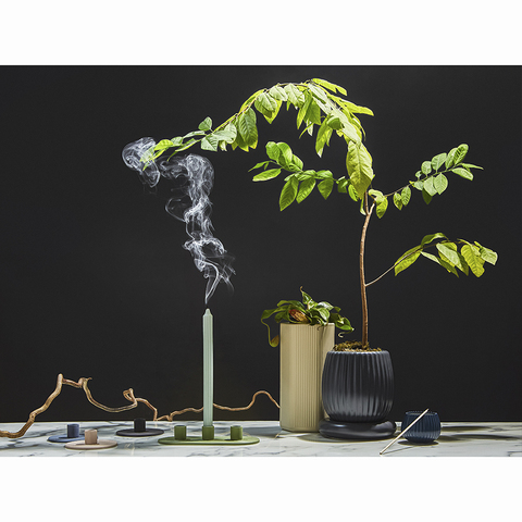 Подсвечник Tkano Essential темно-синий