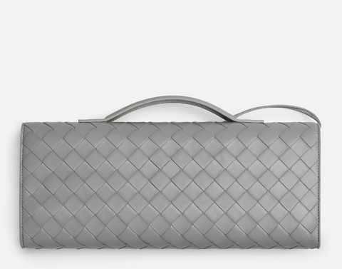 Клатч Bottega Veneta Andiamo Серый