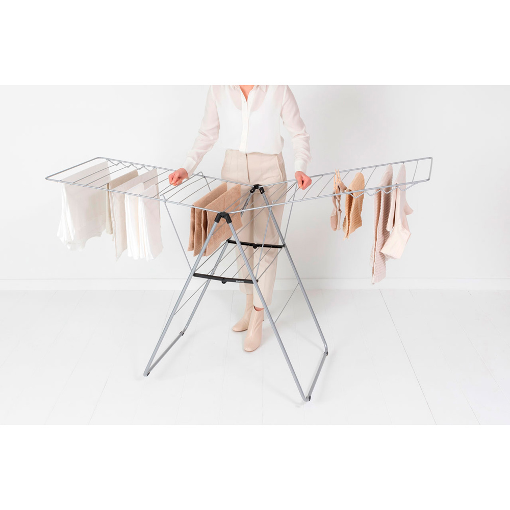 Сушилка напольная HangOn (25 м навески), Серый металлик, арт. 403484 - фото 10