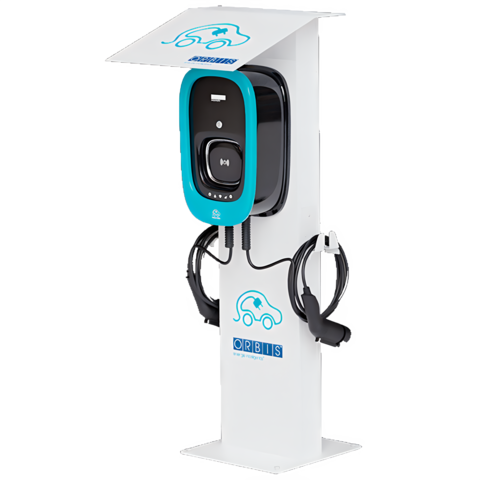 Стойка Orbis для крепления одной зарядной станции Viaris Combi + (OB94SC08)